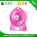 Guangzhou fábrica de alta velocidad 5 V portátil mini usb ventilador con batería